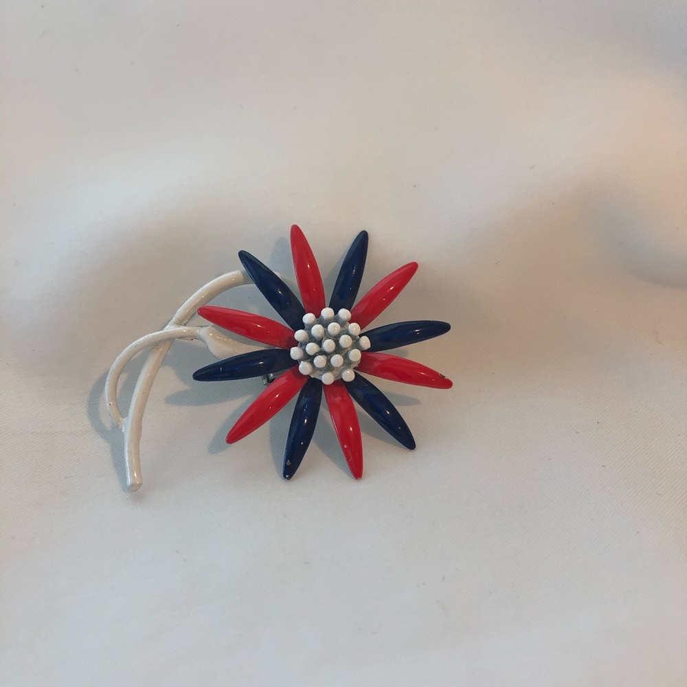 Vintage metal brooch